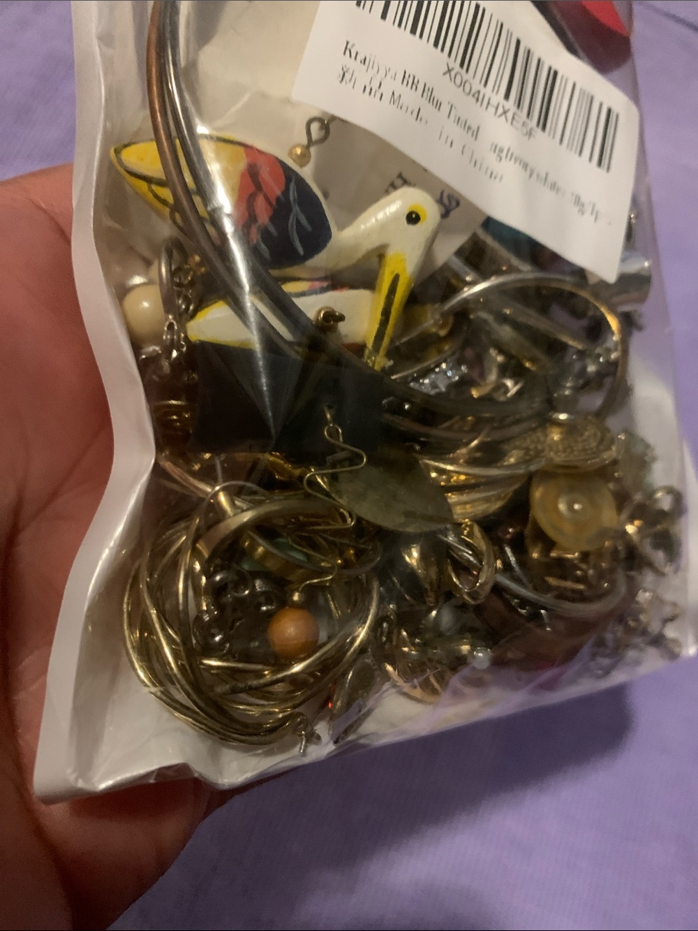 Assorted Mixed Earring Craft lot - Picture 2 of 5